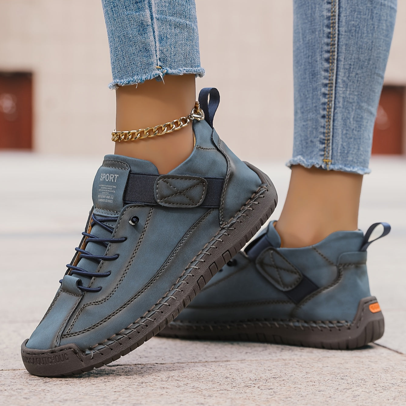 Margaux™ - Chaussures Orthopédiques en Cuir à Cheville