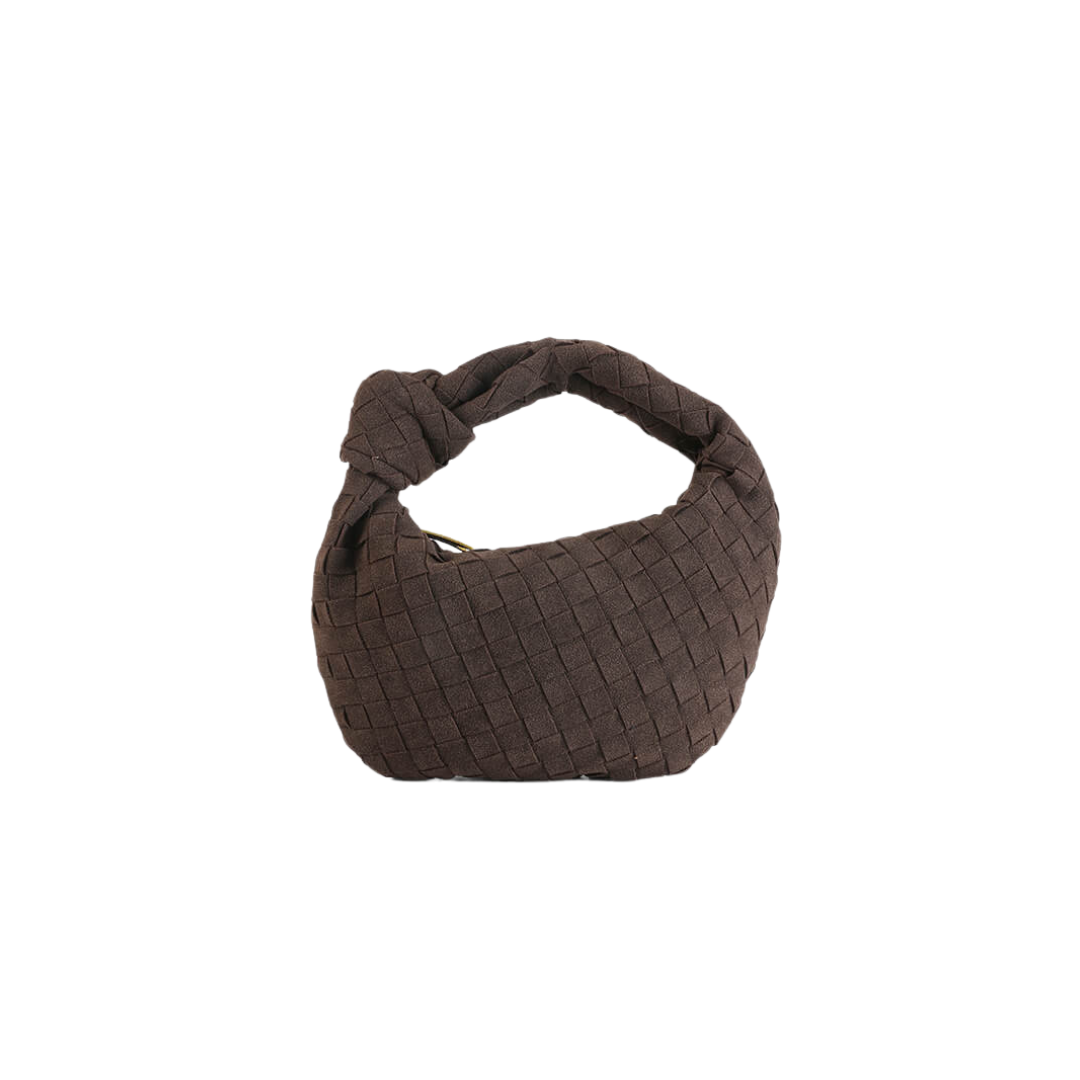 Anémone | Mini sac en daim tissé