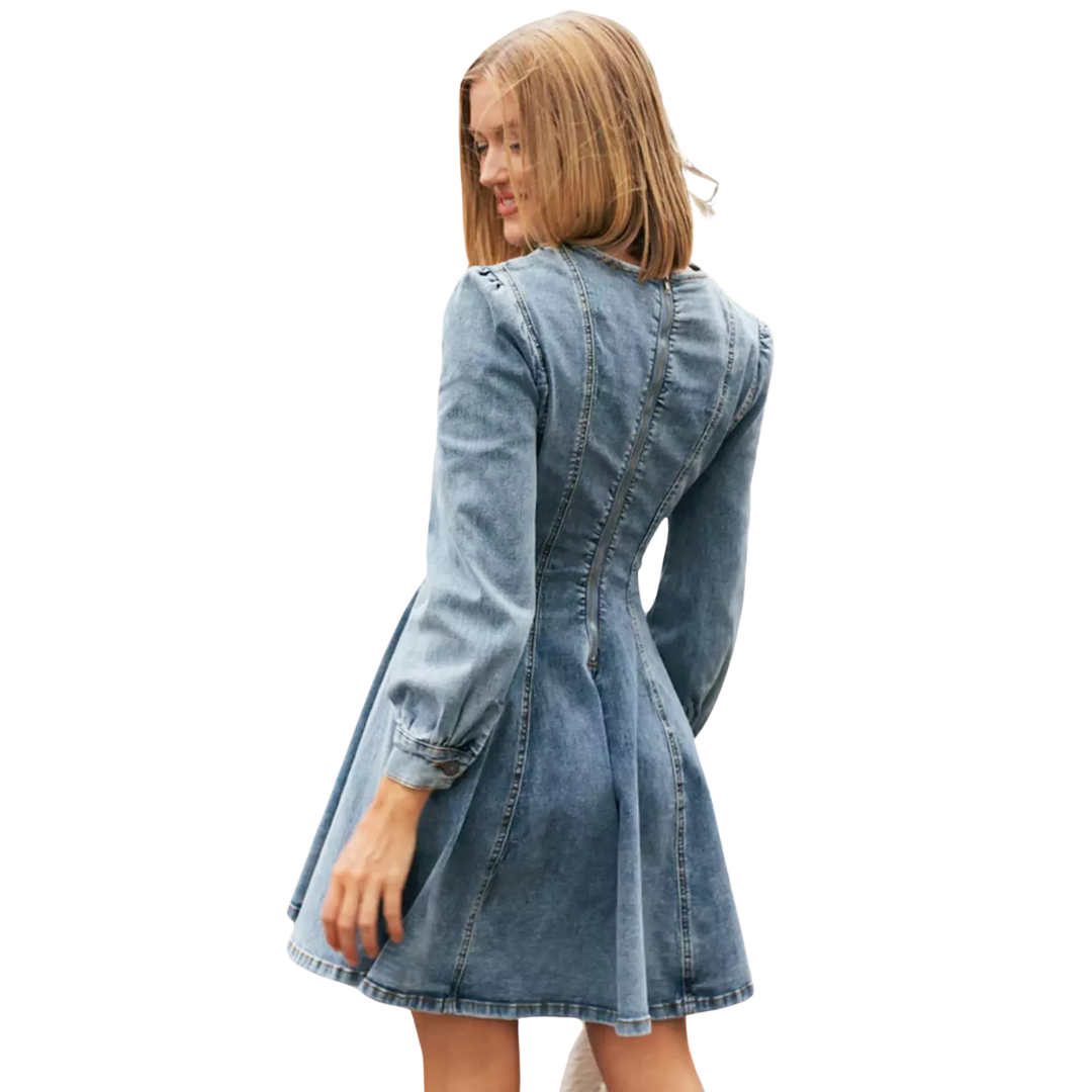 Diane | Robe Mini Denim Darling