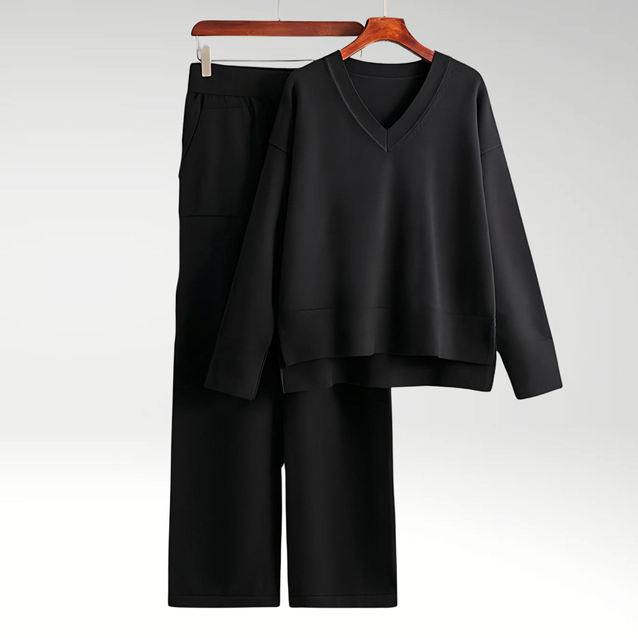 Line | Ensemble deux pièces Luxe à col en V