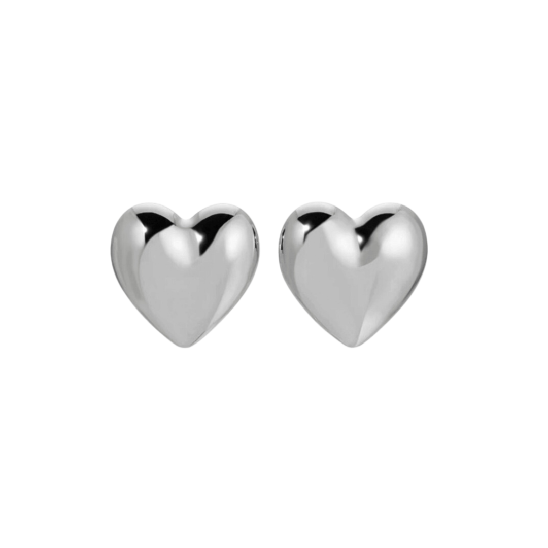Brigitte | Boucles d'oreilles cœur bébé