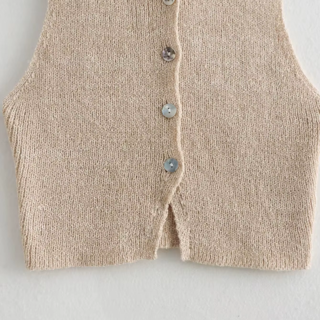 Camille | Le Gilet Tricot