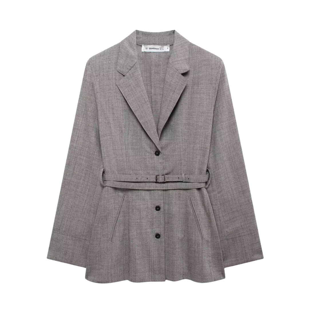 Odette | Veste Trendy avec Ceinture
