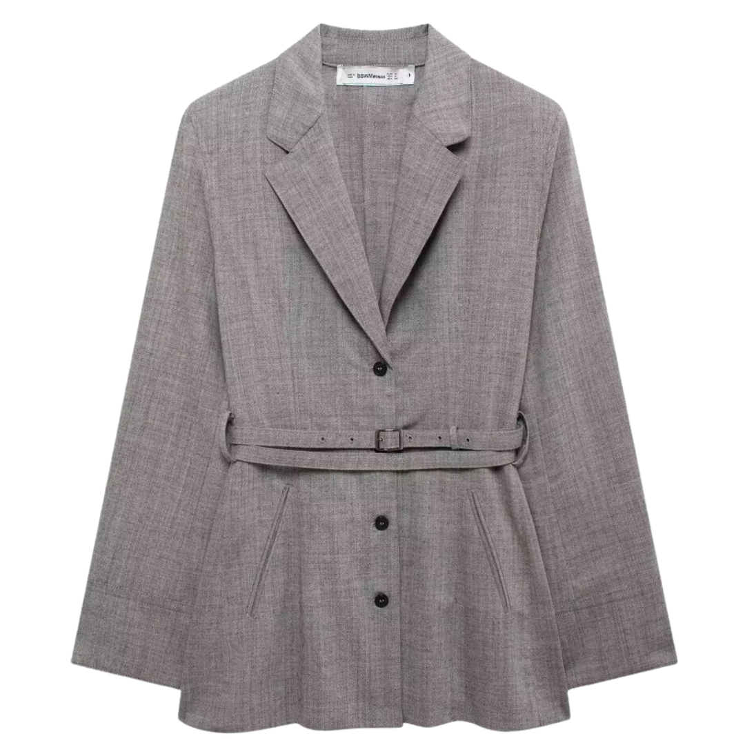 Odette | Veste Trendy avec Ceinture