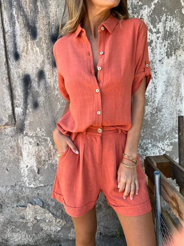 Nathalie | Ensemble léger en lin