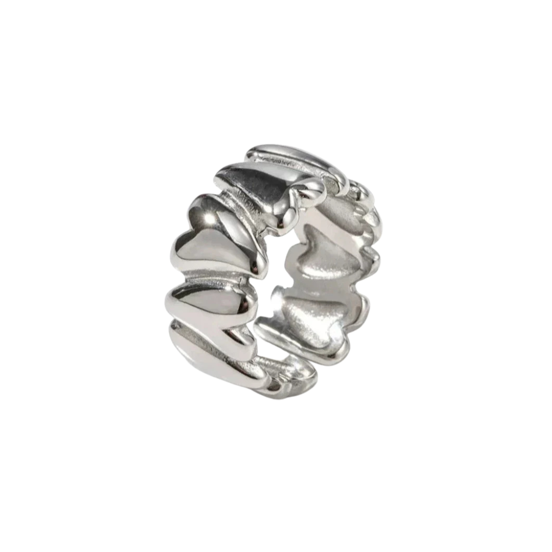 Aline | Bague Cœur Enveloppante