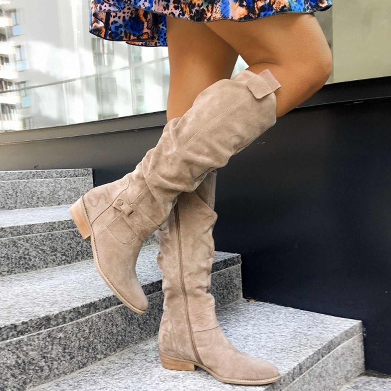 Sienna | Bottes en Suède au-dessus du genou