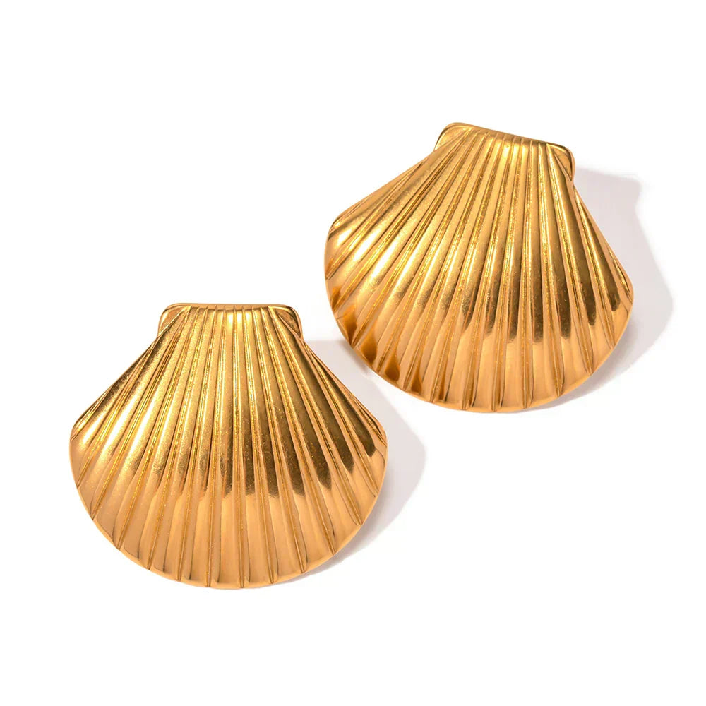 Astrid | Boucles d'oreilles coquillage