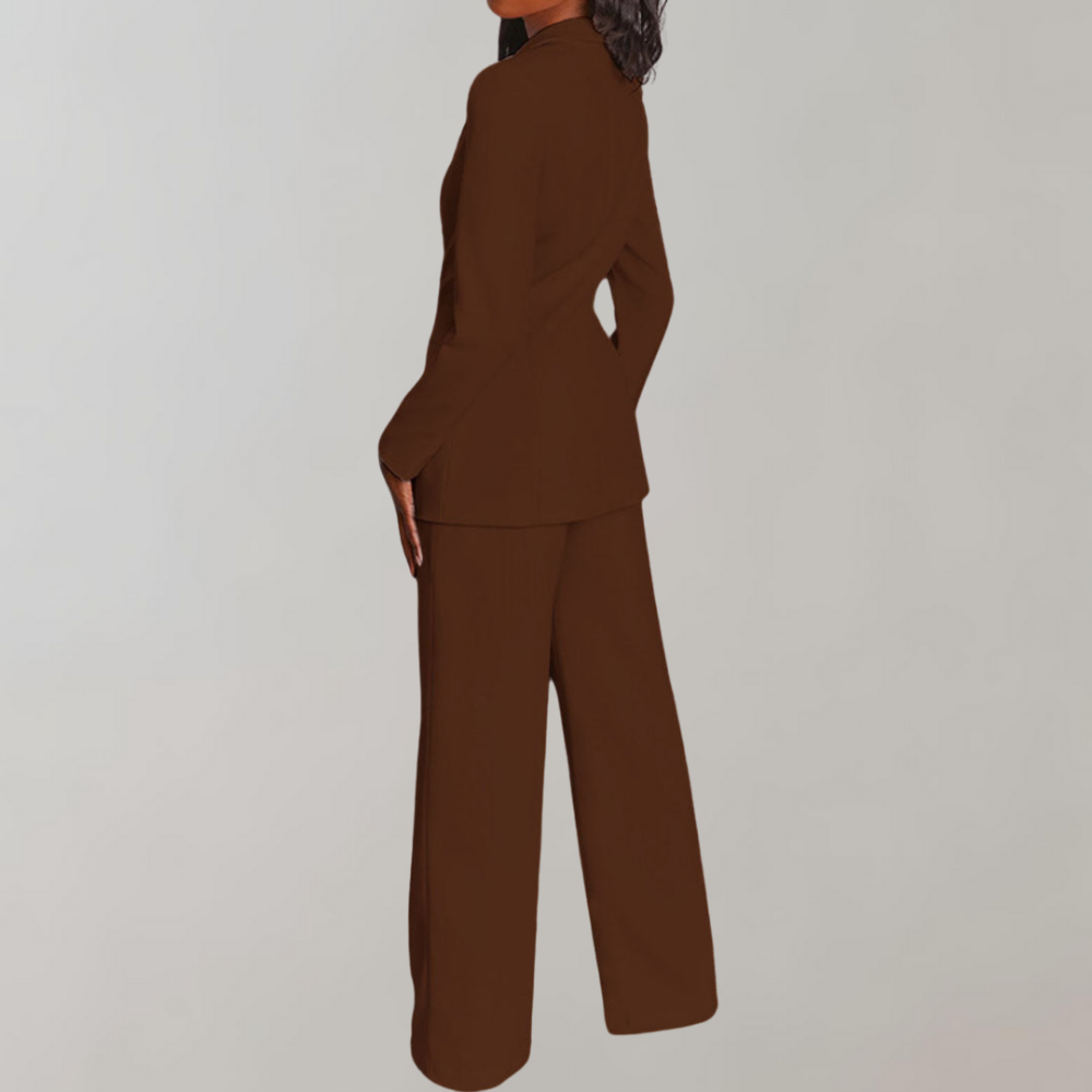 Lucette | Ensemble Blazer et Pantalon Élégant
