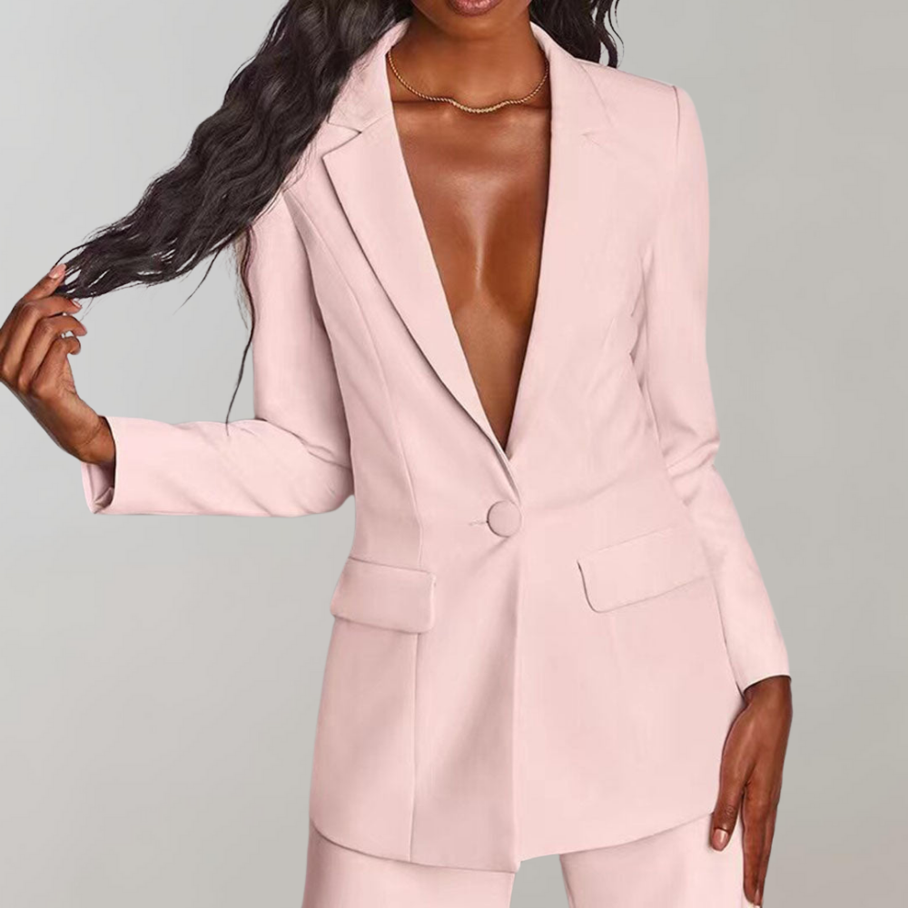 Lucette | Ensemble Blazer et Pantalon Élégant