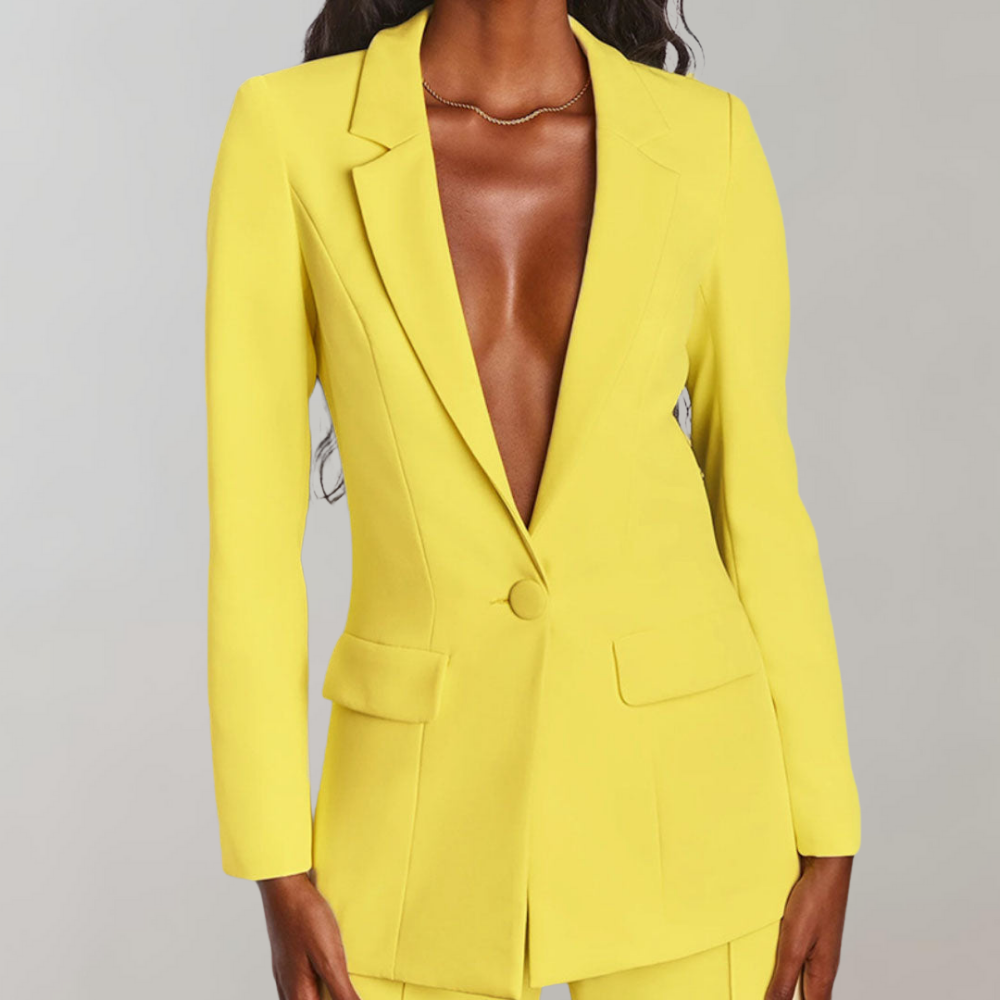 Lucette | Ensemble Blazer et Pantalon Élégant