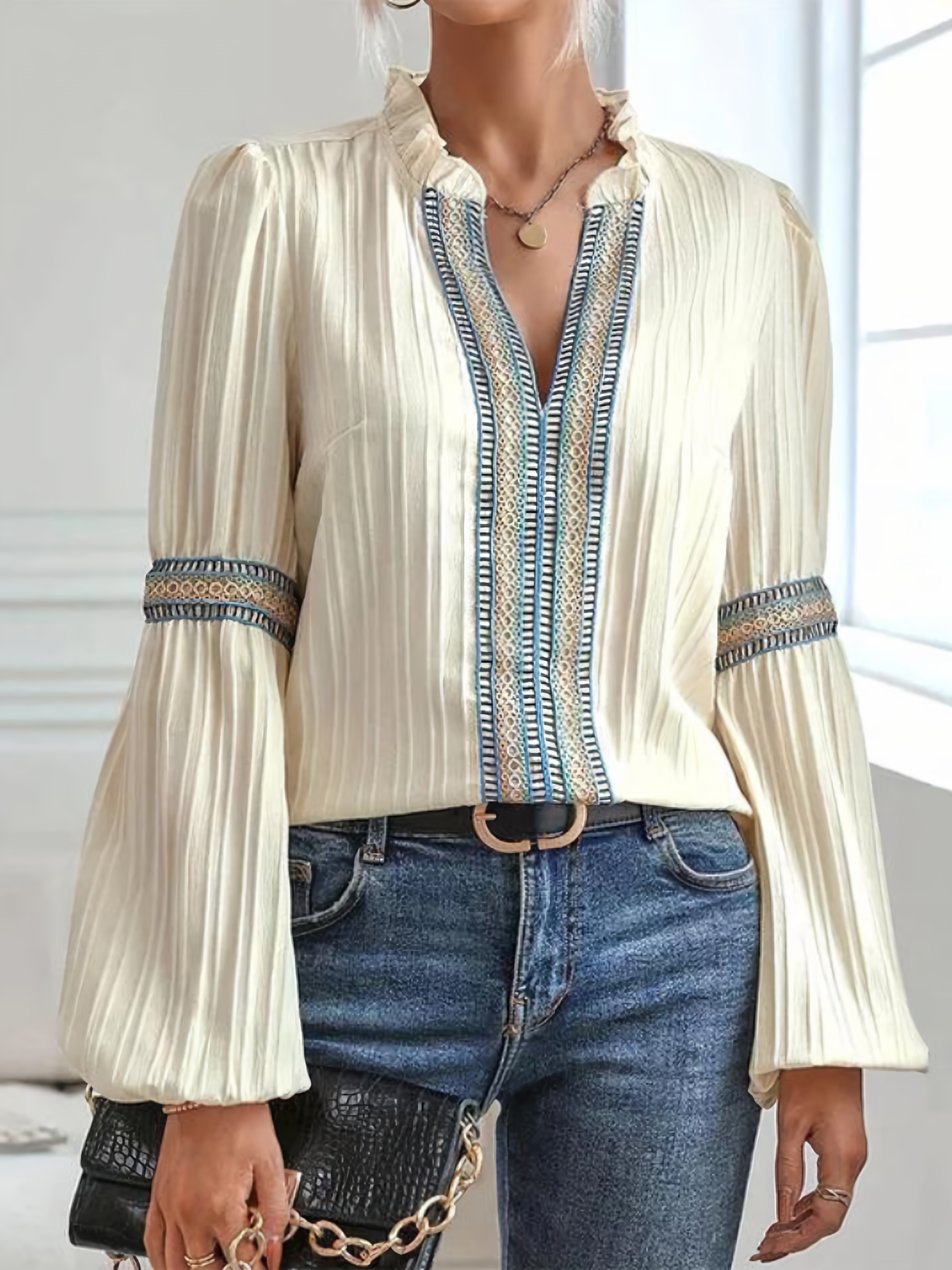 Aurore | Blouse en Dentelle