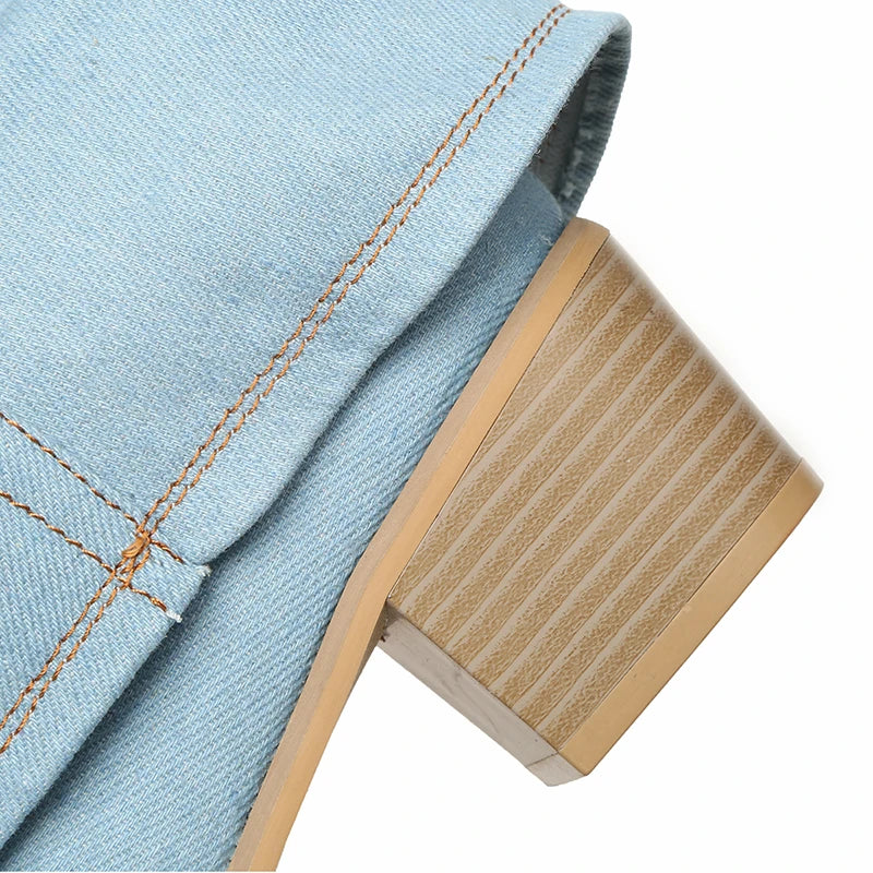 Suzanne | Bottes en Jean Hautes