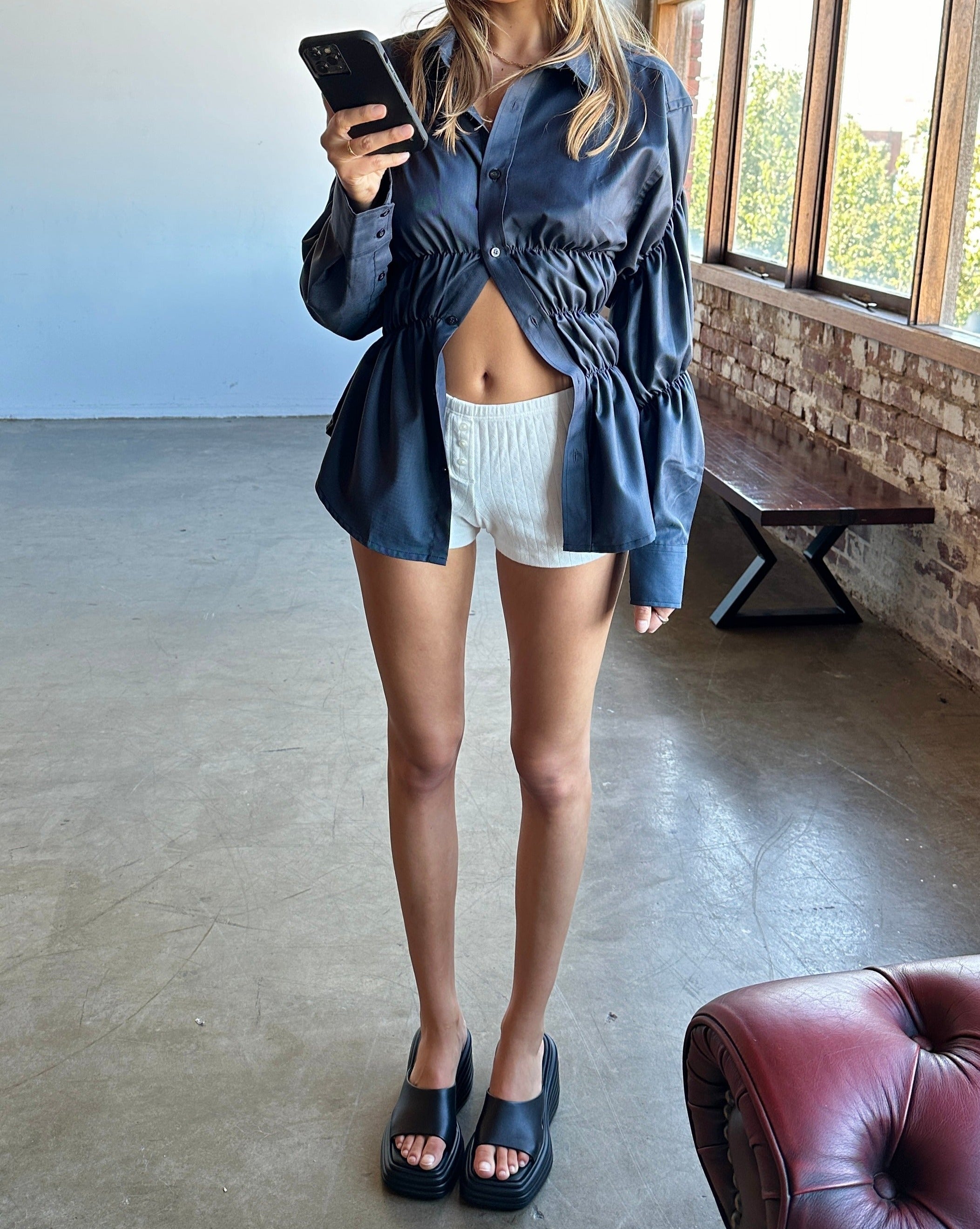 Anna | Blouse Froncée