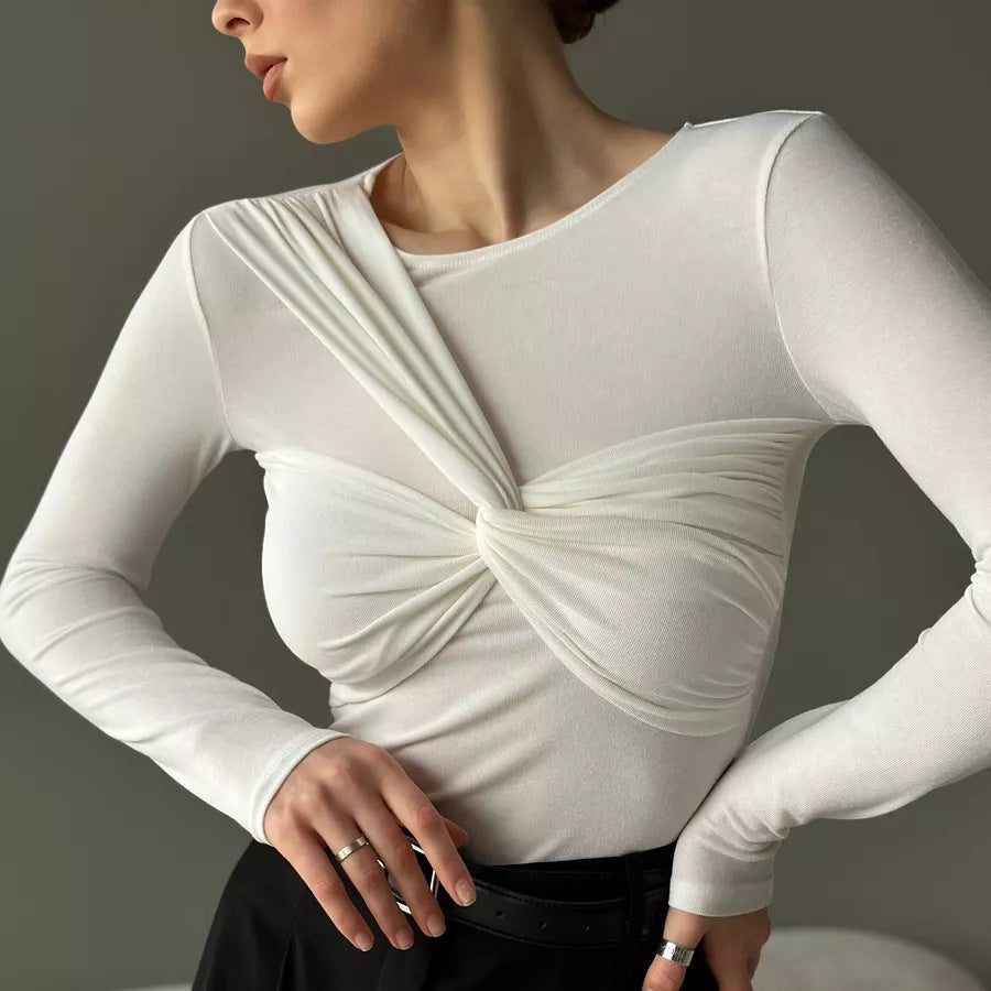 Juliette | Le Haut Twist à Manches Longues