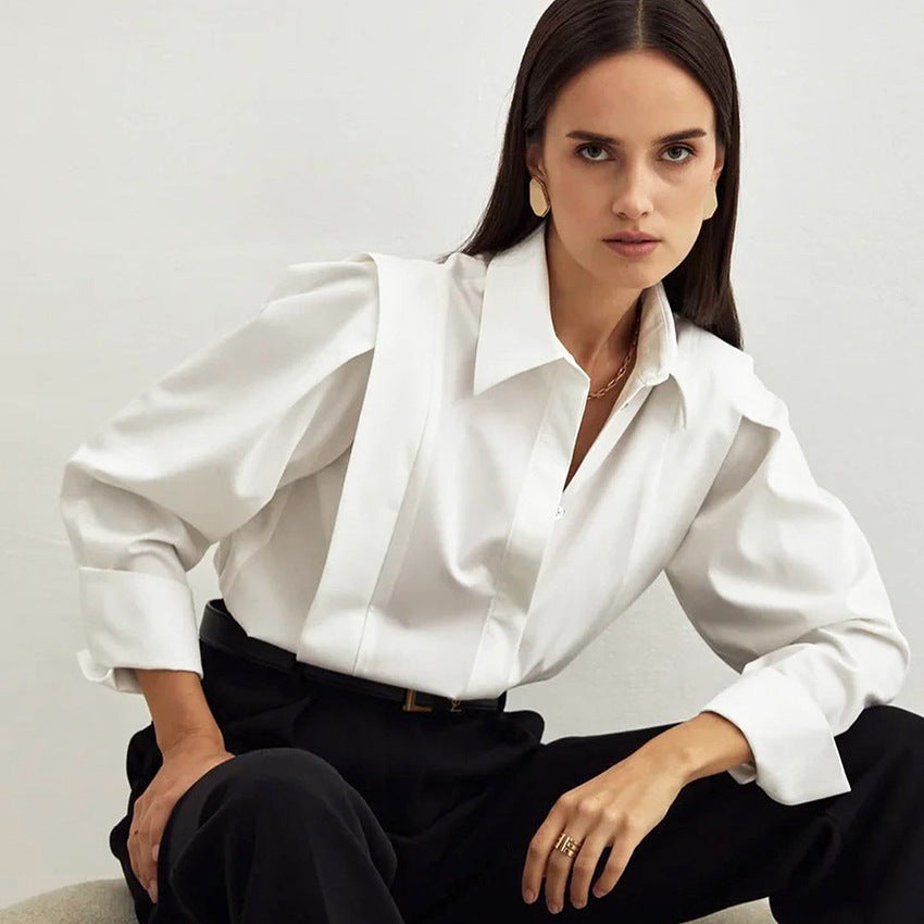 Camille | Blouse Boutonnée Oversize