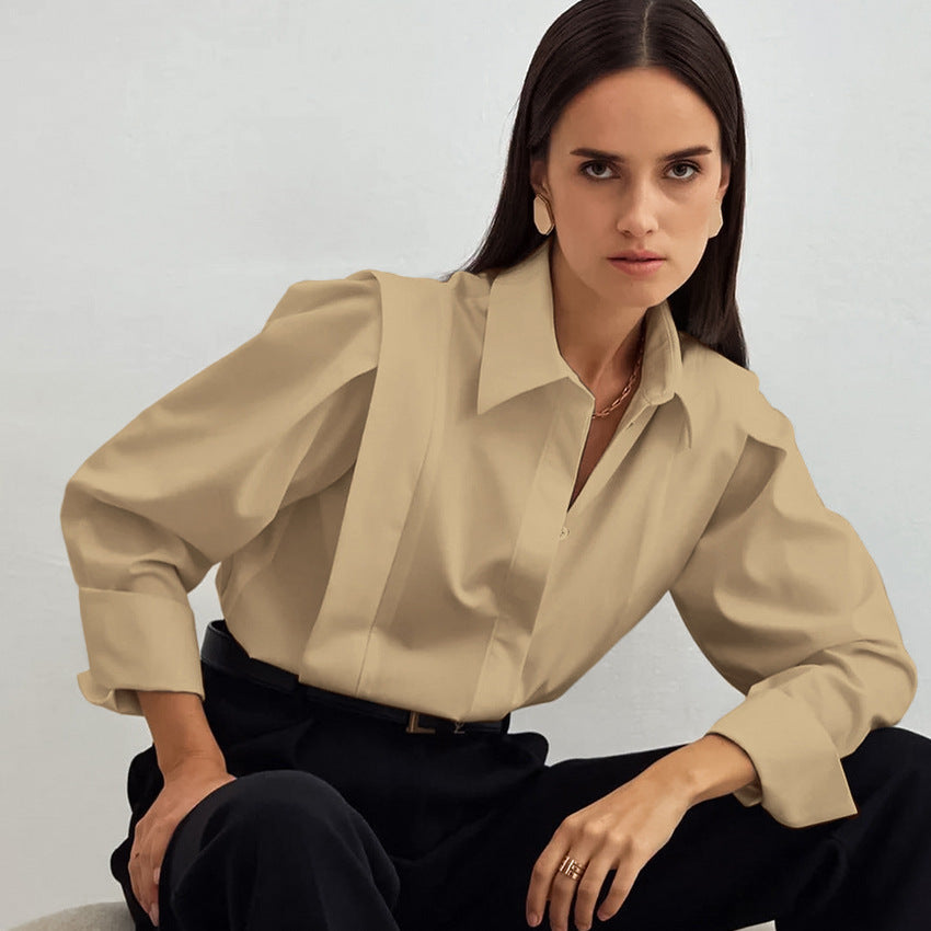 Camille | Blouse Boutonnée Oversize
