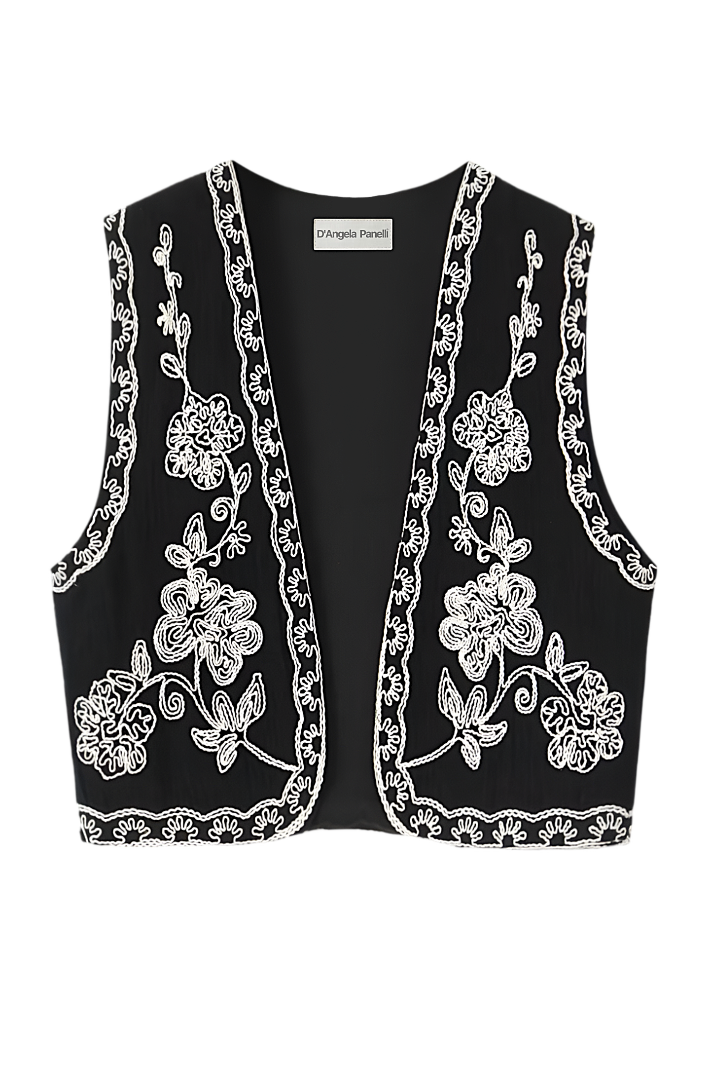 Marthe | Gilet à Fleurs