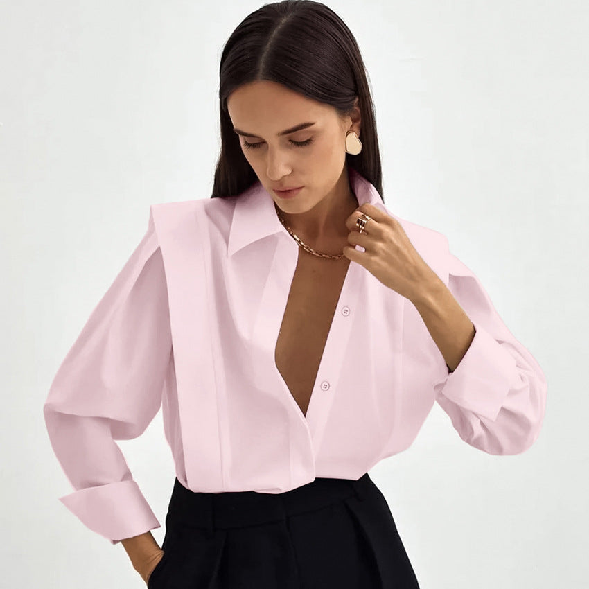 Camille | Blouse Boutonnée Oversize