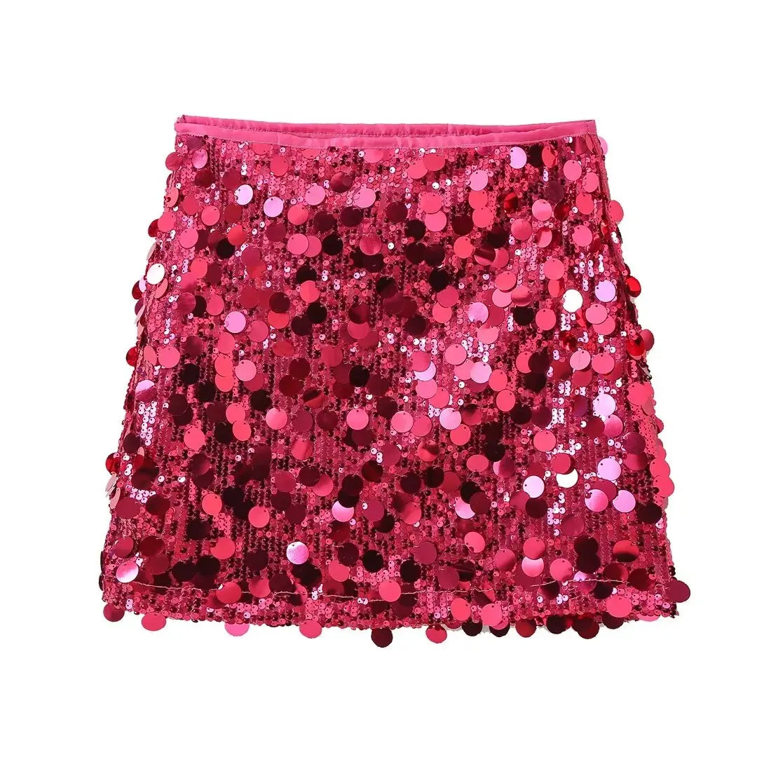 Josiane | La Mini Jupe à Paillettes Ultime