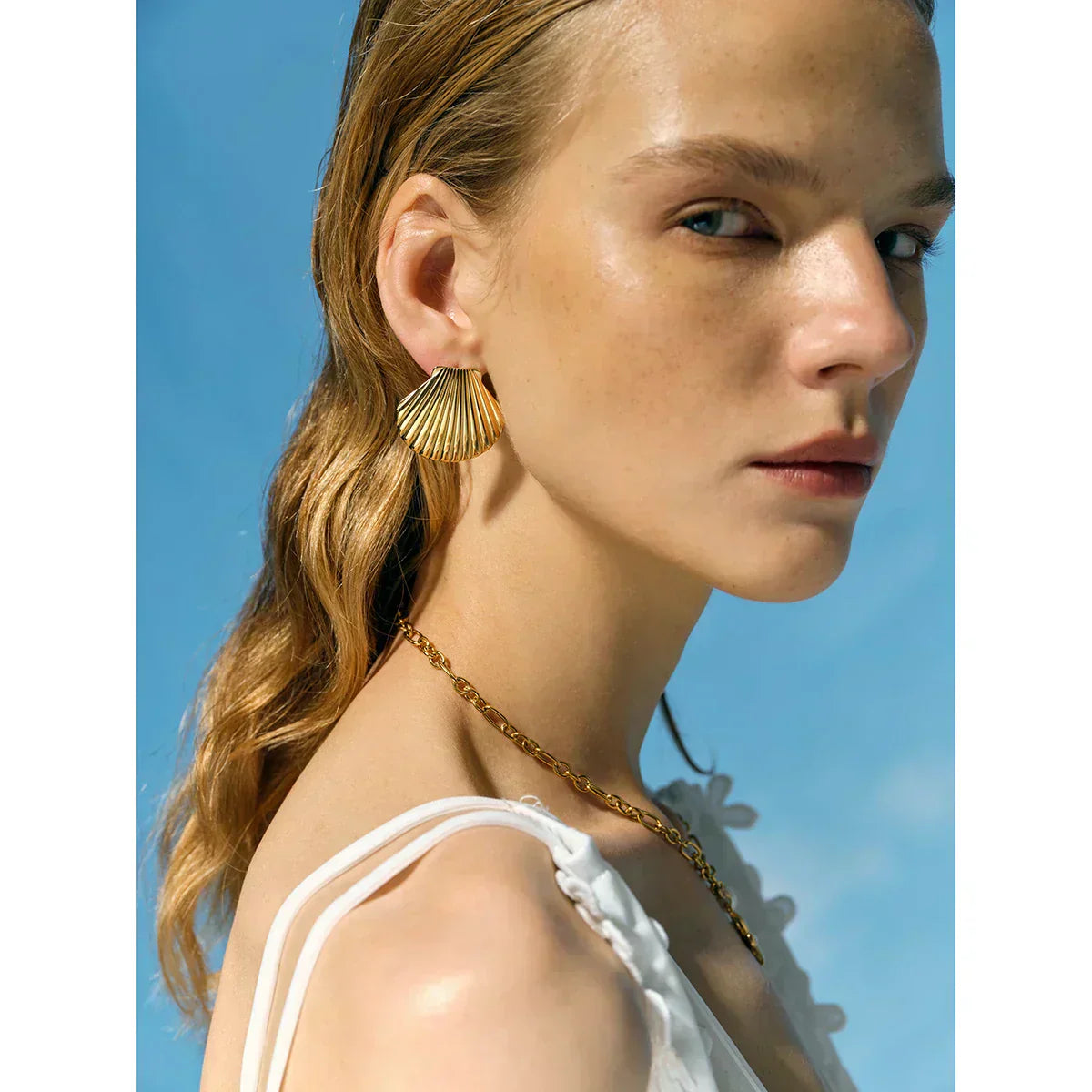 Astrid | Boucles d'oreilles coquillage