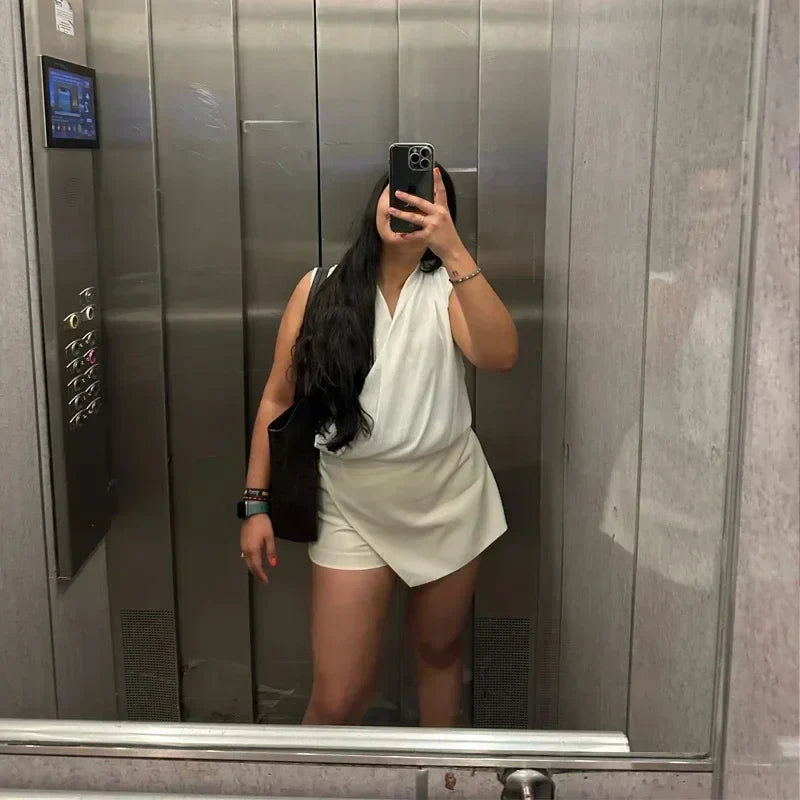 Mahaut | La Jupe-Short Asymétrique