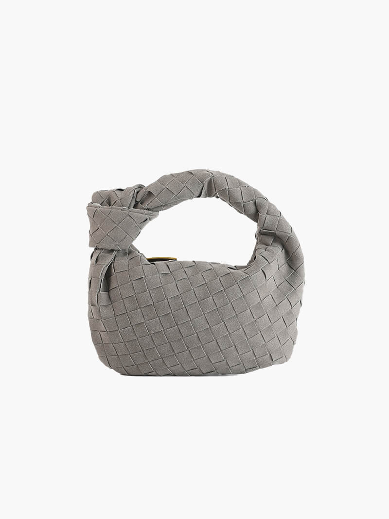 Anémone | Mini sac en daim tissé