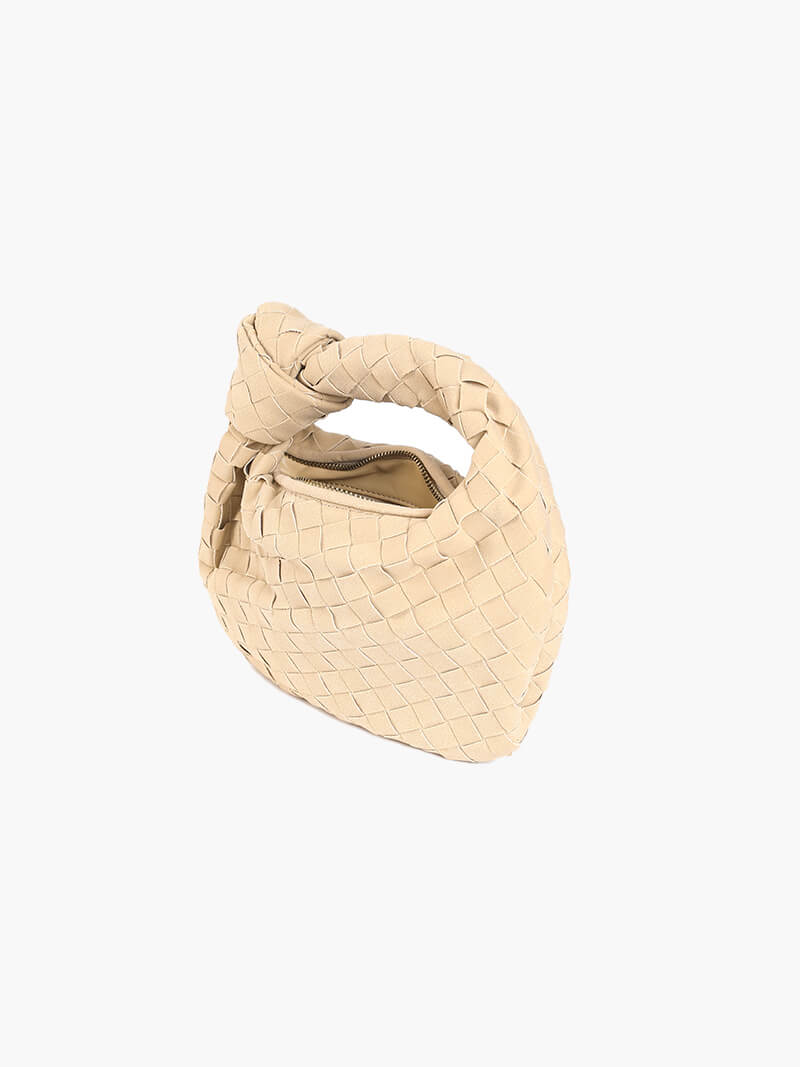 Anémone | Mini sac en daim tissé