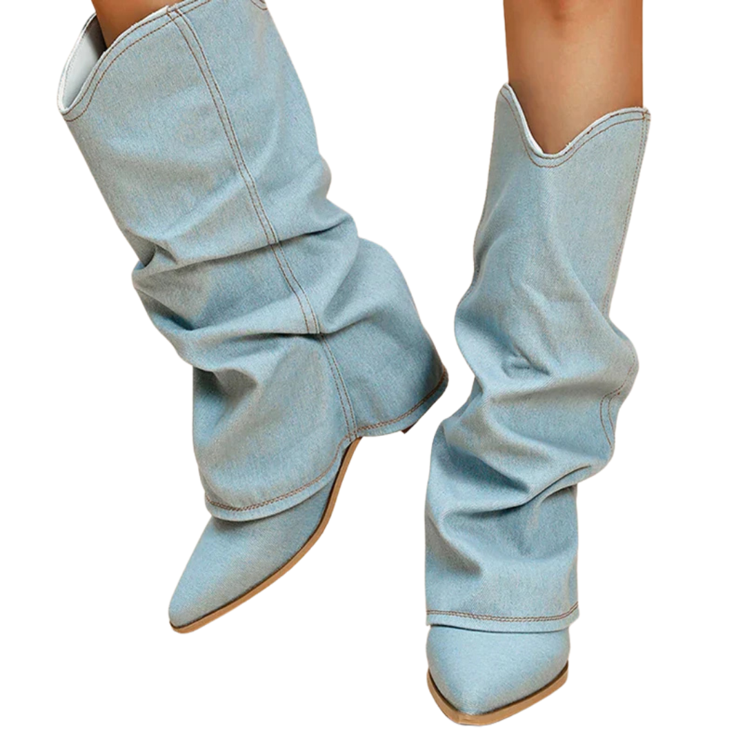 Suzanne | Bottes en Jean Hautes