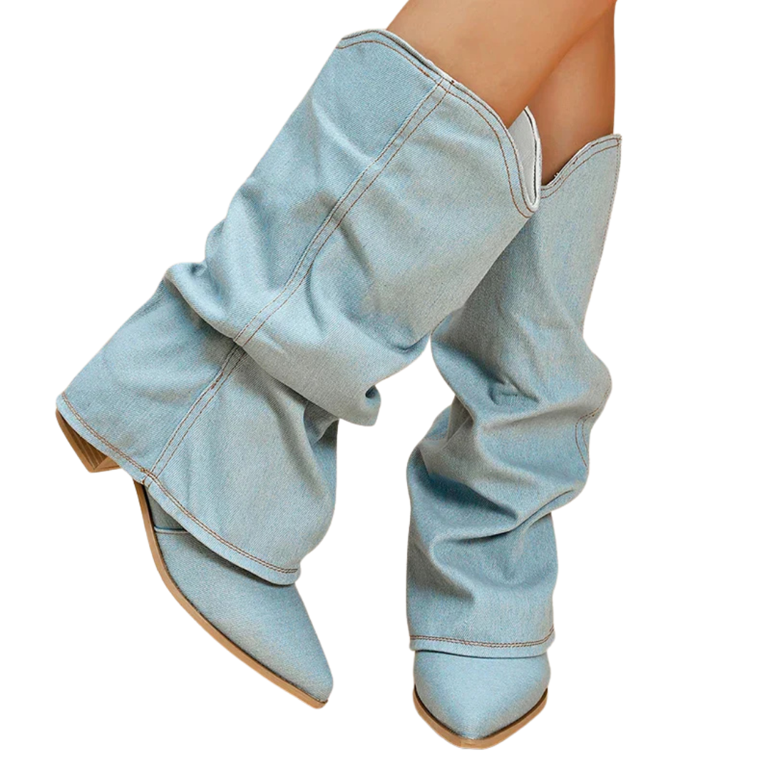 Suzanne | Bottes en Jean Hautes