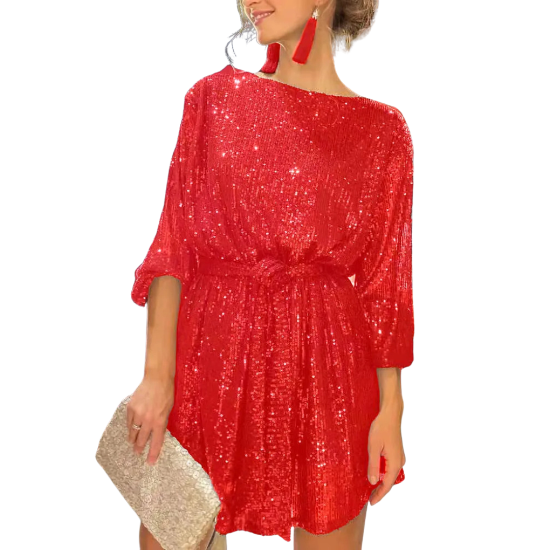 Carole | Robe élégante en Paillettes