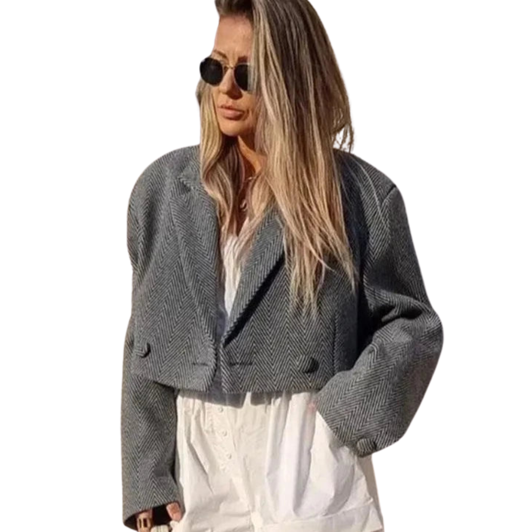 Marie-France | Veste Courte à Col V