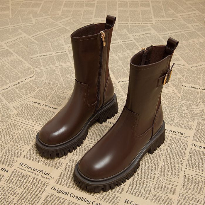 Séverine | Bottines à Semelle Épaisse