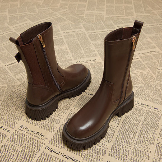 Séverine | Bottines à Semelle Épaisse