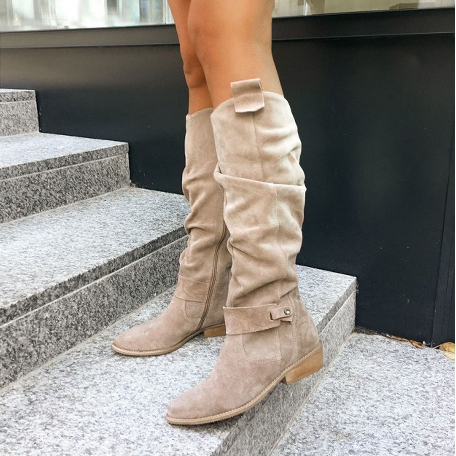 Sienna | Bottes en Suède au-dessus du genou
