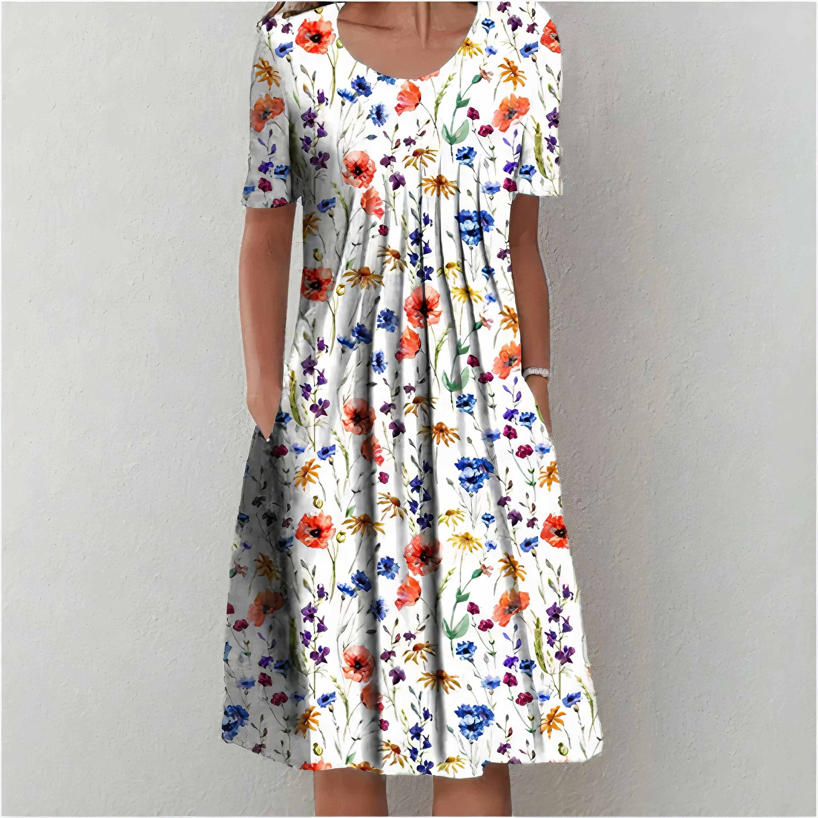 Aimée™ | Robe Fleurie Épanouie