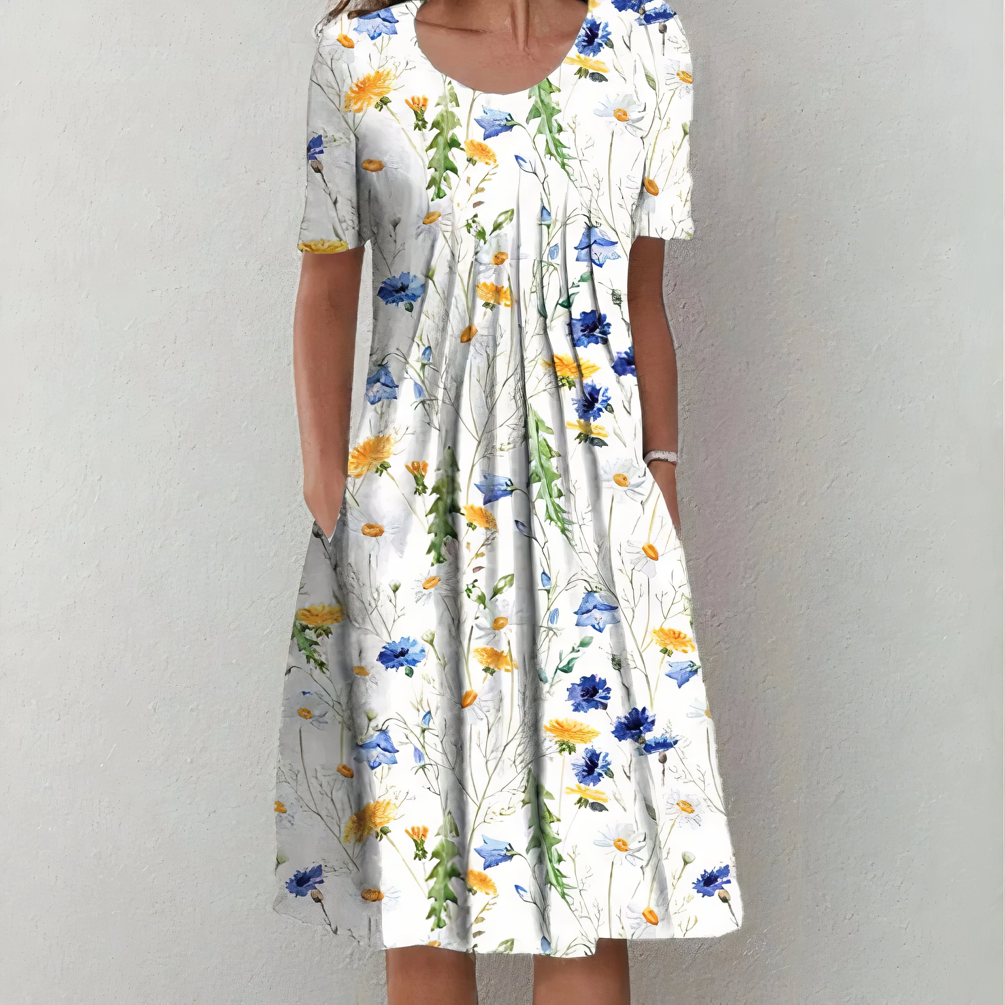 Aimée™ | Robe Fleurie Épanouie