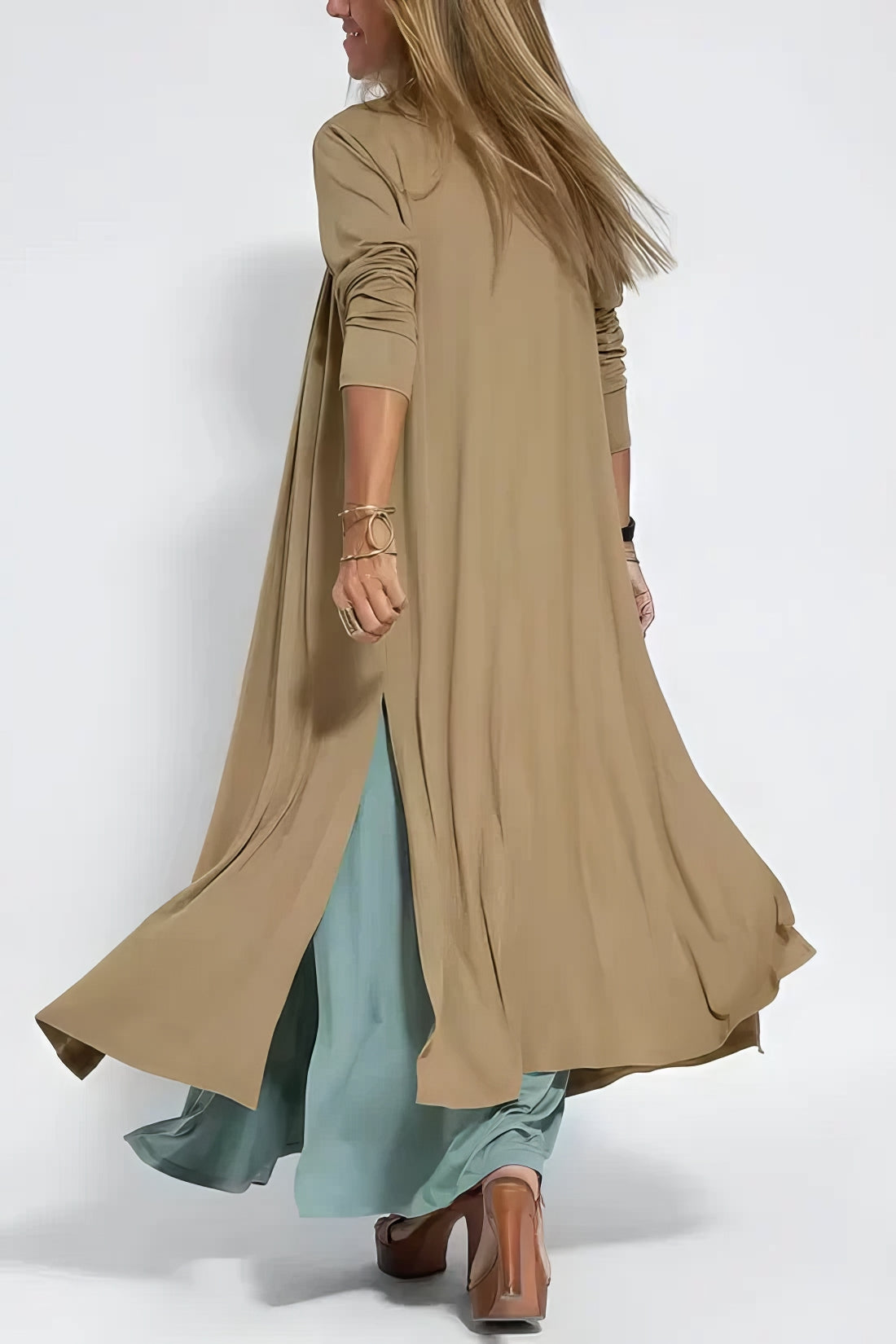 Clémence™ | Robe Élégante Noire Sans Manches